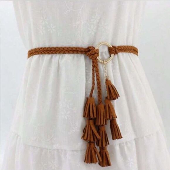 Free People Accessories - Brown boho belt S750